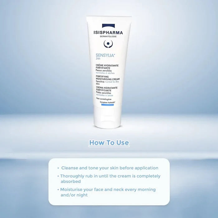 Isispharma Sensylia 24h Fortifying Moisturising Cream 40ml
