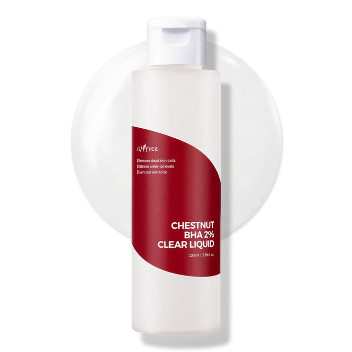 ISNTREE chestnut BHA 2% Clear Liquid تونر الكستناء للبشرة من ازنتري