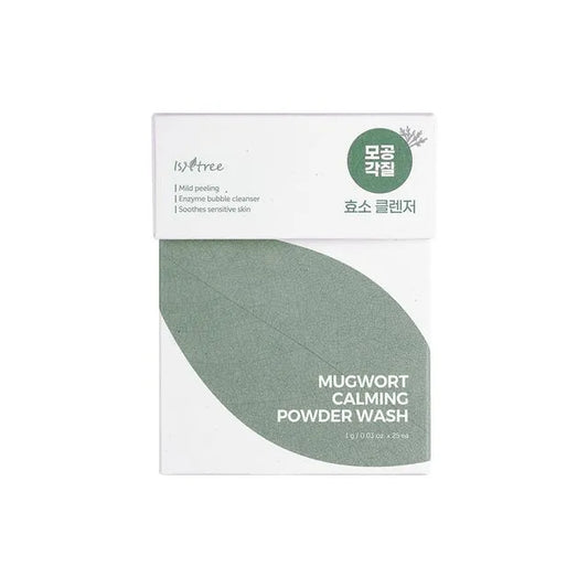 ISNTREE Mugwort Calming Powder Wash Travel Size باودر تنظيف البشرة بالشيح من ازنتري