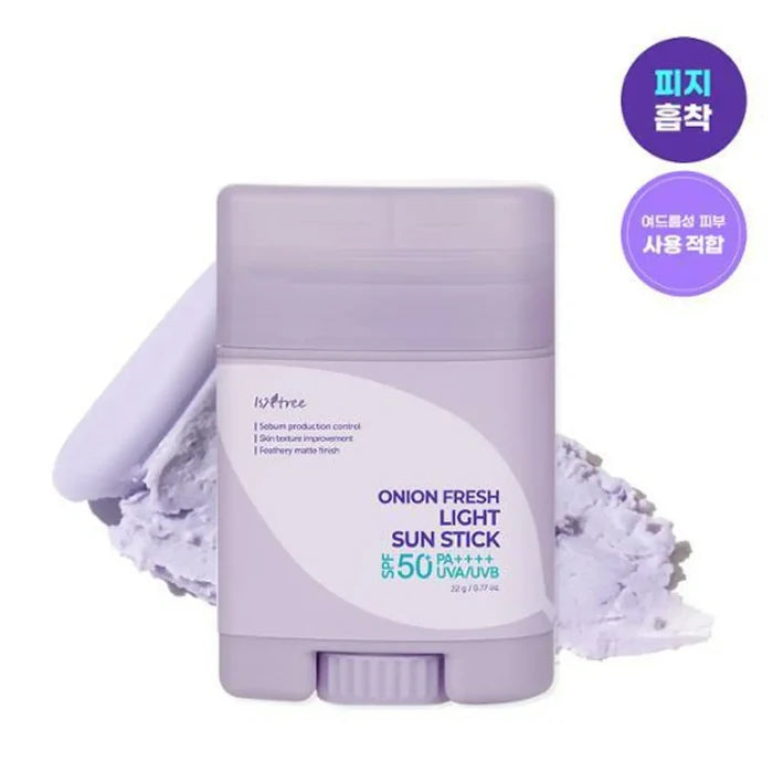 ISNTREE Onion Fresh Light Sun Stick byعصا واقي الشمس بالبصل من ازنتري