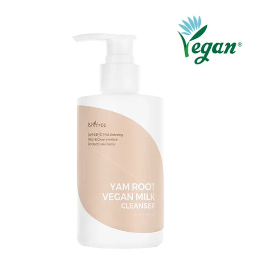 ISNTREE Yam Root Vegan Milk Cleanser غسول البشرة النباتي بحليب جذر اليام من ازنتري
