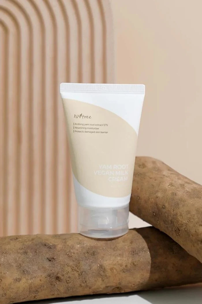 ISNTREE Yam root vegan milk cream كريم حليب جذر اليام من ازنتري
