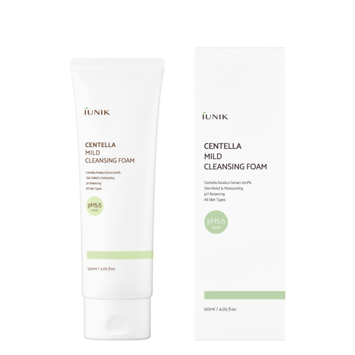IUNIK Centella Mild Cleansing Foam 120 mL