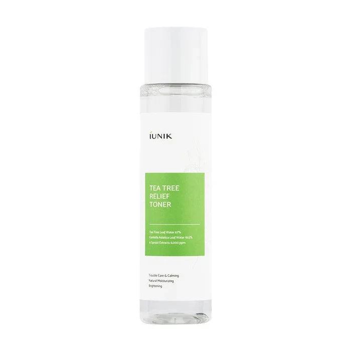 IUNIK Tea Tree Relief Toner تونر مستخلص شجرة الشاي من اي يونيك