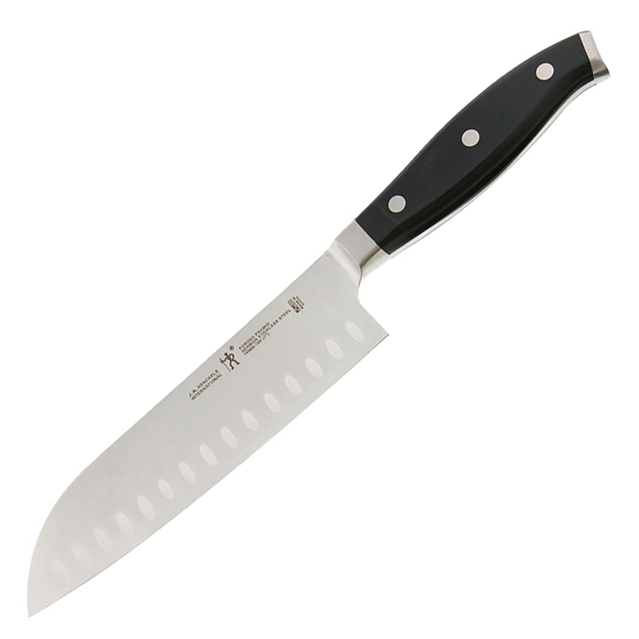 J.A. HENCKELS INTERNATIONAL FORGED PREMIO 7'' HOLLOW EDGE SANTOKU KNIFE