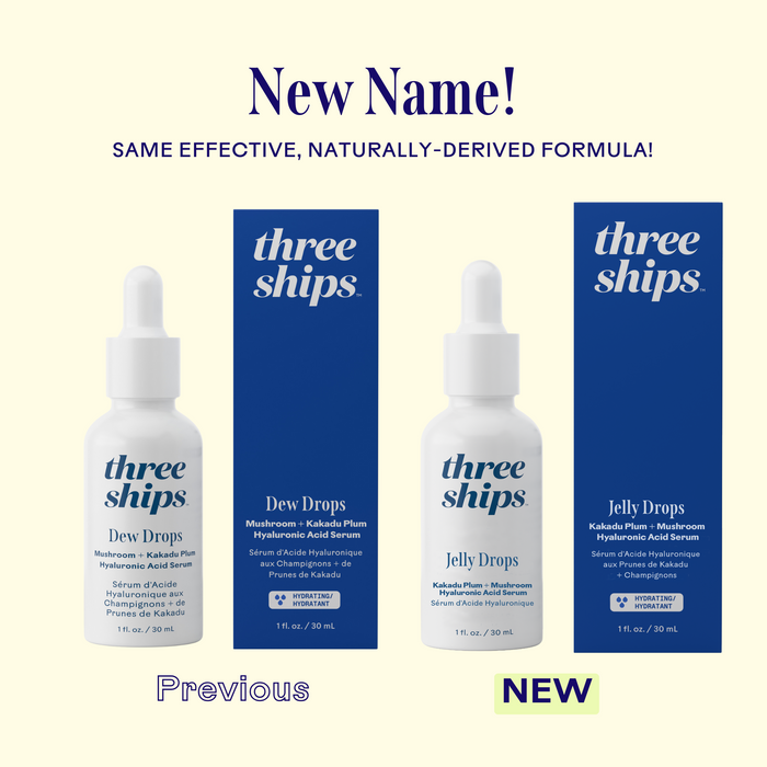 Three Ships-Jelly Drops Mushroom Hyaluronic Acid + Vitamin C Serum-Skincare-628110639776_6_NewvsOld-The Detox Market |