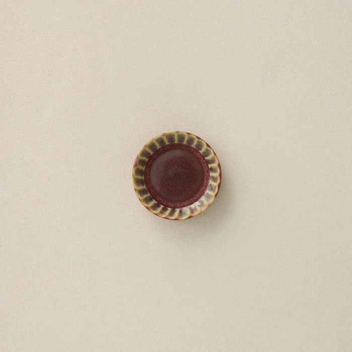 Close-up details of the one-of-a-kind jewelry dish.
