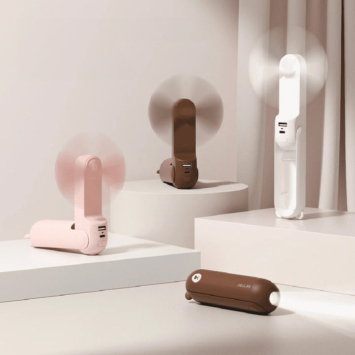JISULIFE Handheld Fan 8 Plus - nešiojamas ventiliatorius