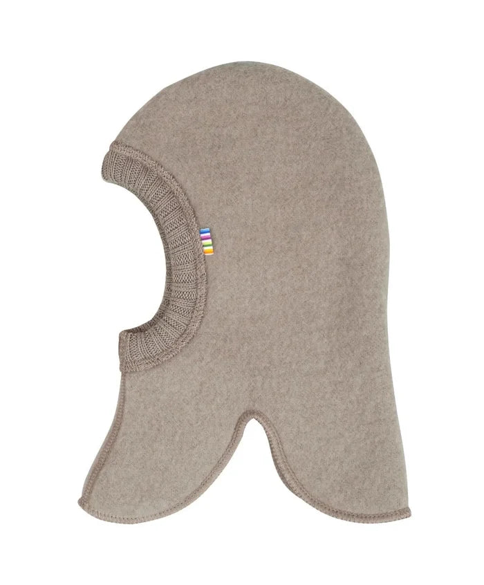 Joha dobbelt uld elefanthue i beige-0