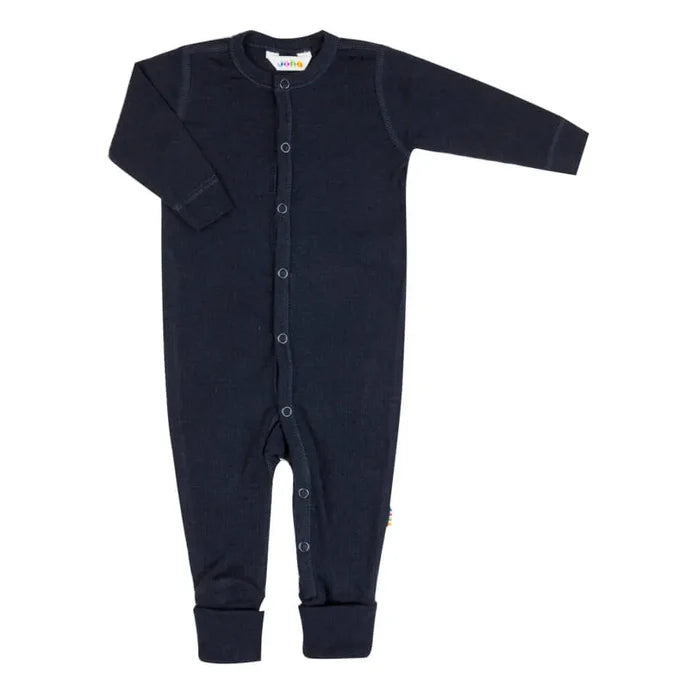 Joha OEKO-TEX® uld natdragt blå til børn hos Scandinavianlux.com