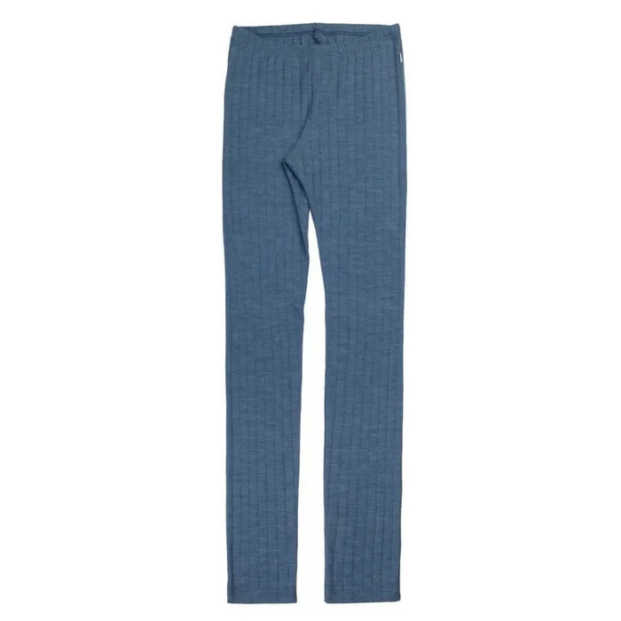 Joha uld silke leggings blå