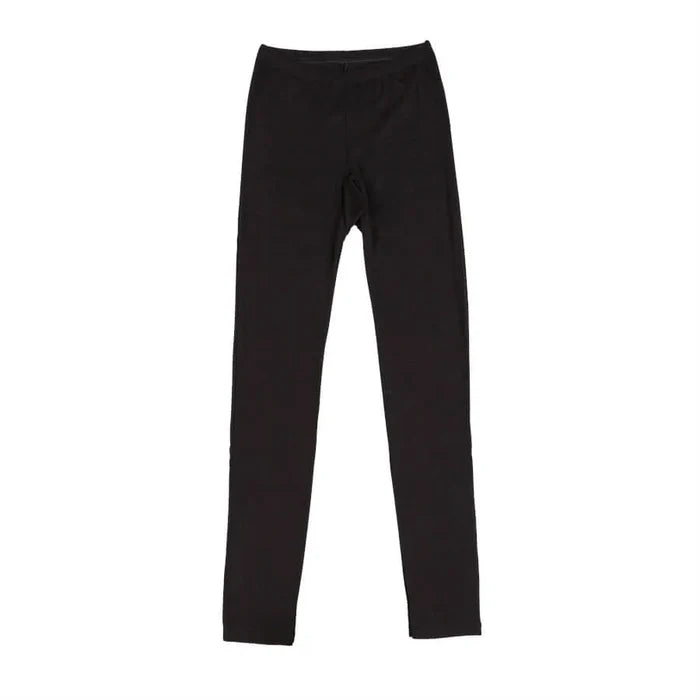 Joha uld-silke leggings sort