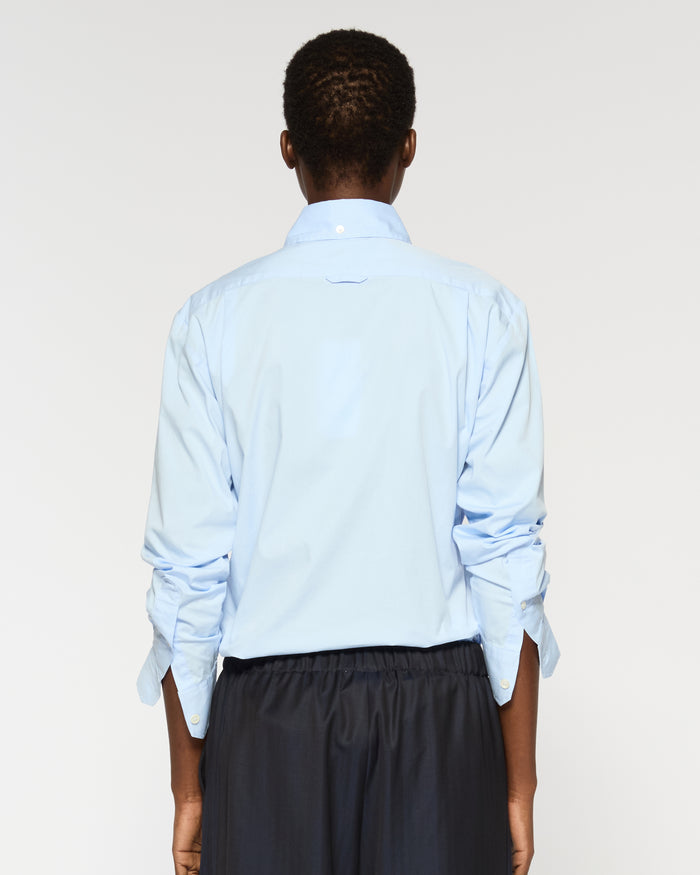 Johnny Fitted Shirt - Pale Blue