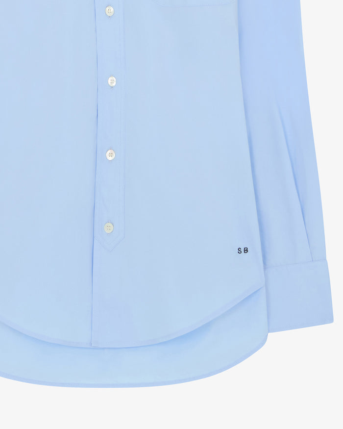 Johnny Fitted Shirt - Pale Blue