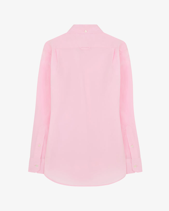 Johnny Fitted Shirt - Pale Pink