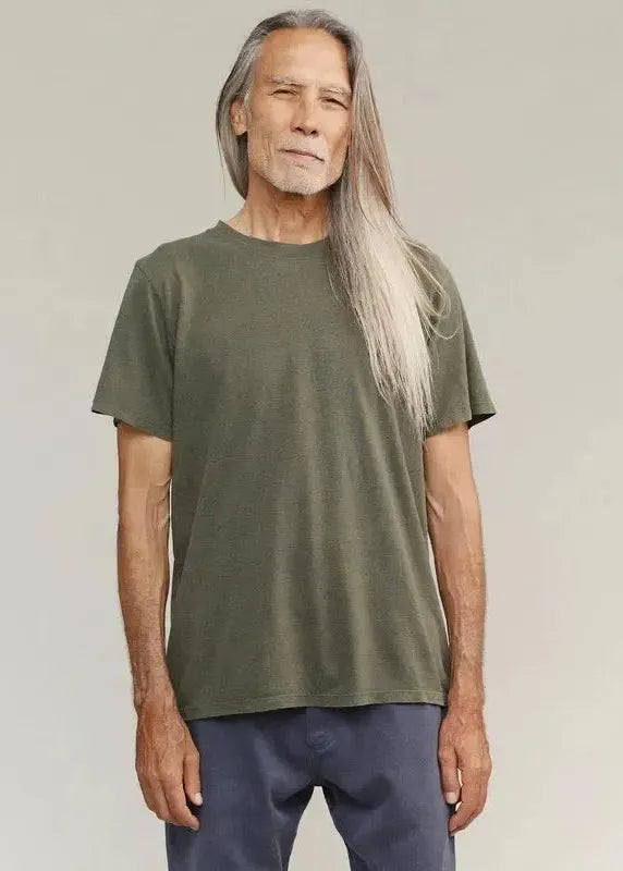 Jungmaven - Jung Tee Shirt - Olive Green-Jungmaven-treehaus