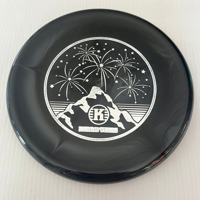 Swirly Black & Grey/Silver Stamp/175g 5