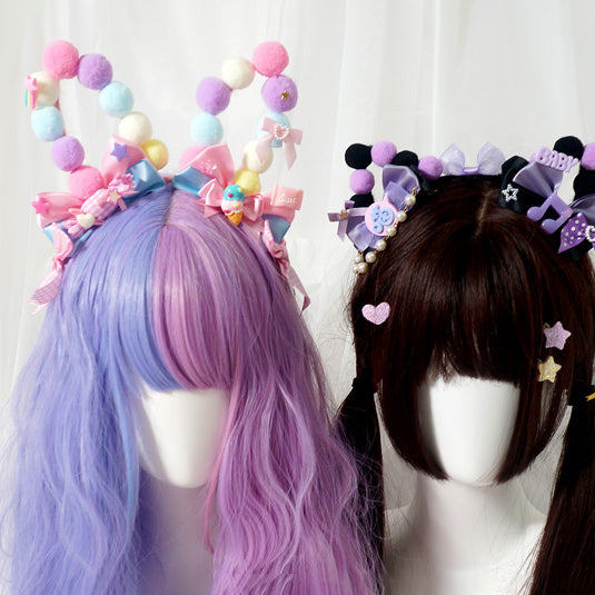Kawaii Candy Color Hair Clip
