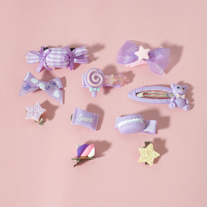 Purple Hair Clip