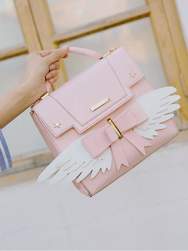 Kawaii Cardcaptor Sakura Angel Wings Handbag/Shoulder Bag