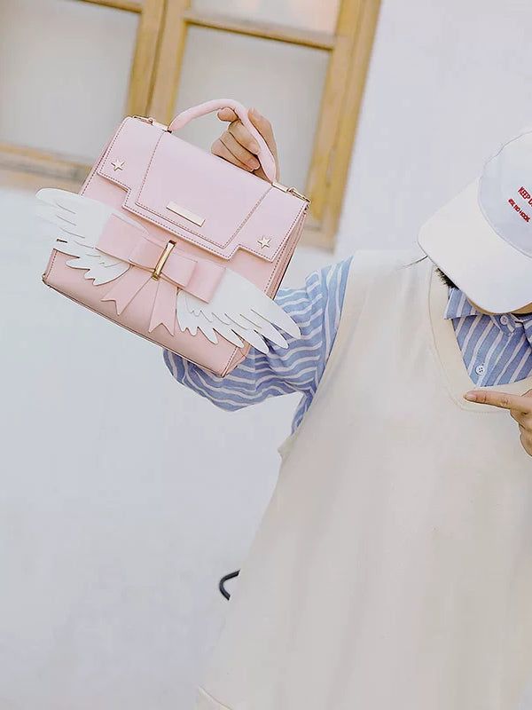 Kawaii Cardcaptor Sakura Angel Wings Handbag/Shoulder Bag