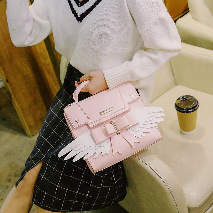 Kawaii Cardcaptor Sakura Angel Wings Handbag/Shoulder Bag - juwas.com online store