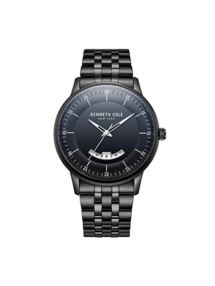 Kenneth Cole Round Black Dial Analog Watch - KCWGH2221202MN
