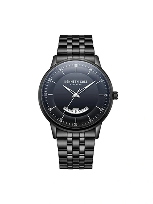 Kenneth Cole Round Black Dial Analog Watch - KCWGH2221202MN
