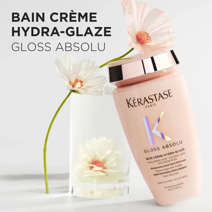 Kérastase Gloss Absolu Bain Hydra-Glaze Illuminating Creamy Shampoo 250Ml