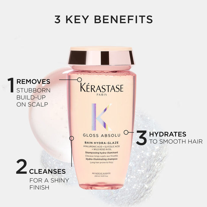 Kérastase Gloss Absolu Bain Hydra-Glaze Illuminating Shampoo 250Ml