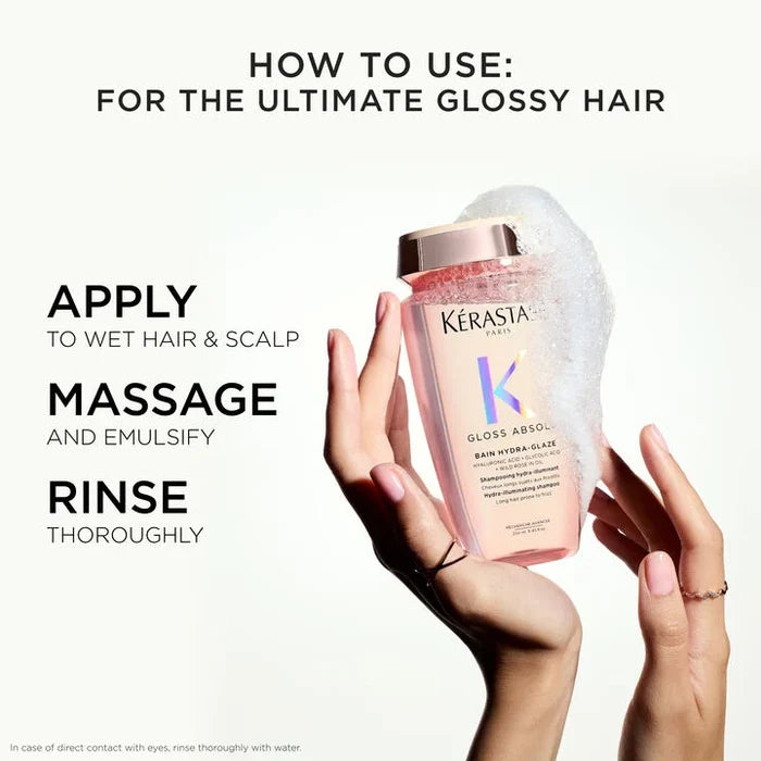 Kérastase Gloss Absolu Bain Hydra-Glaze Illuminating Shampoo 250Ml