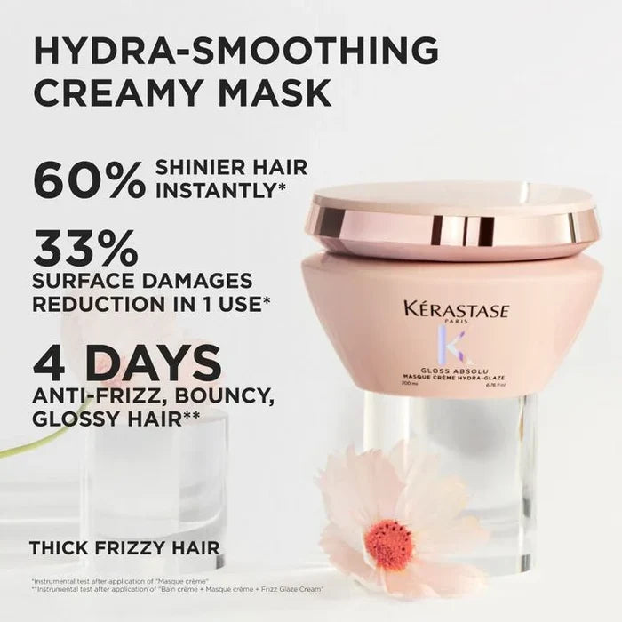 Kérastase Gloss Absolu Hydra Smoothing Creamy Mask 200Ml