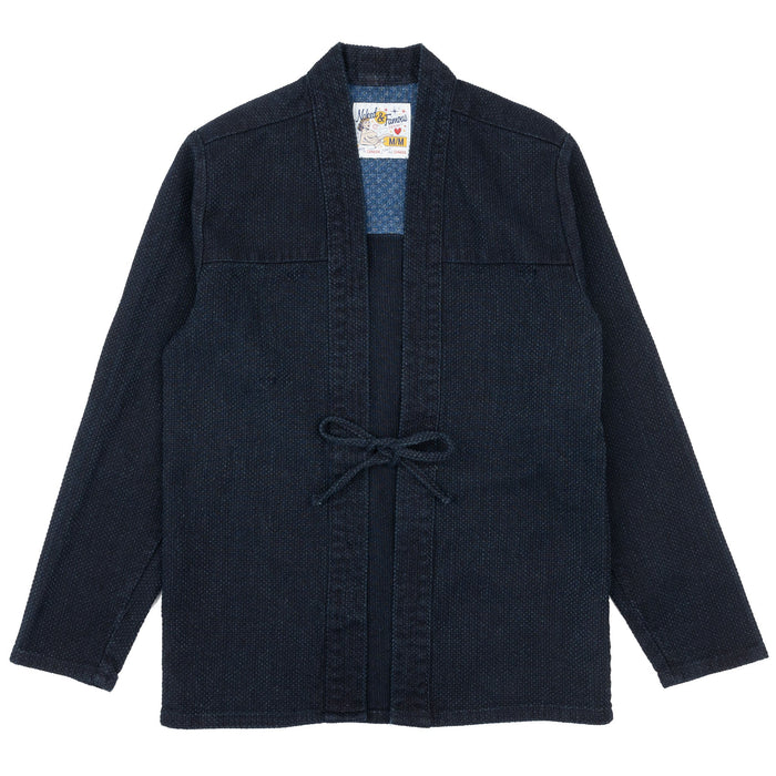 Kimono Shirt - Indigo Sashiko by Naked & Famous Denim