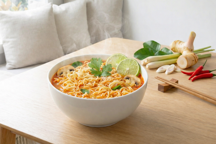 Kim's Bowl Vegetarian Tom Yum Noodle – 6 Pack