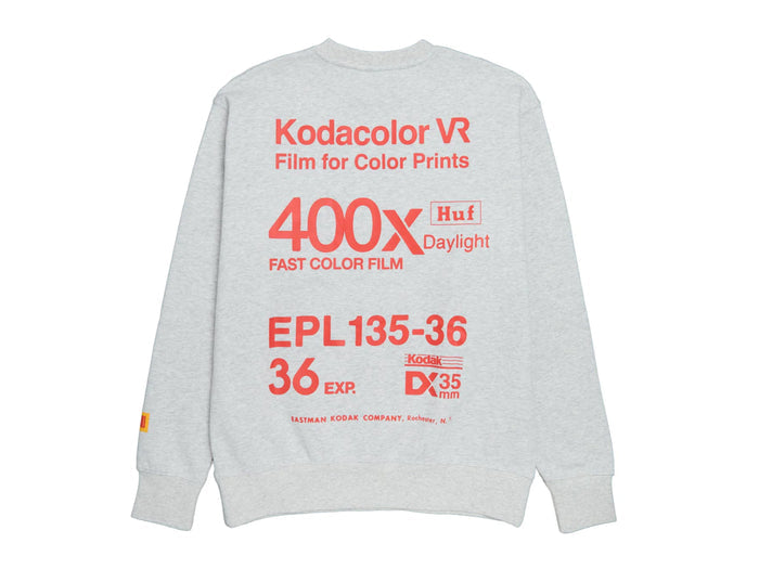 Kodak Golden Hour Crewneck Fleece - Ash