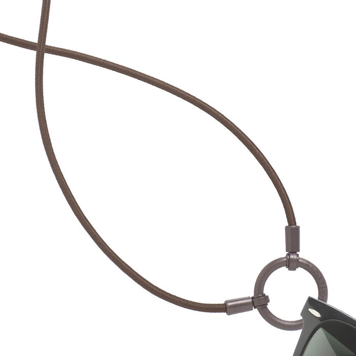 LaLoop - S108-BR - Brown - Sport - Eyewear Holder - Eyewear Necklace - Hicks Brunson Eyewear