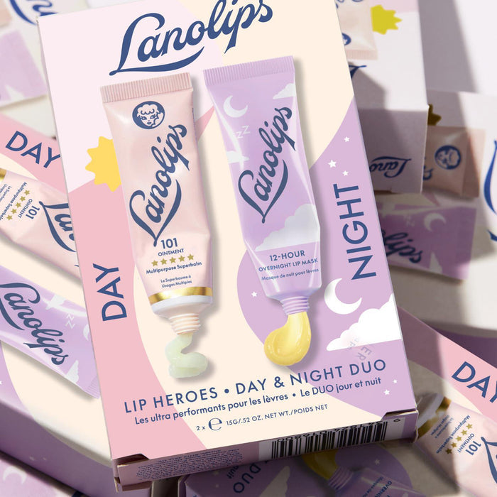 Lanolips Lip Heroes Day & Night Duo (2 x 10 g)