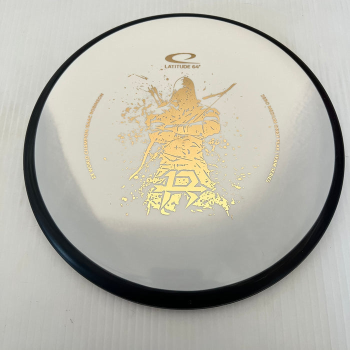 Black Orbit with a White Plate/Gold Stamp/174g