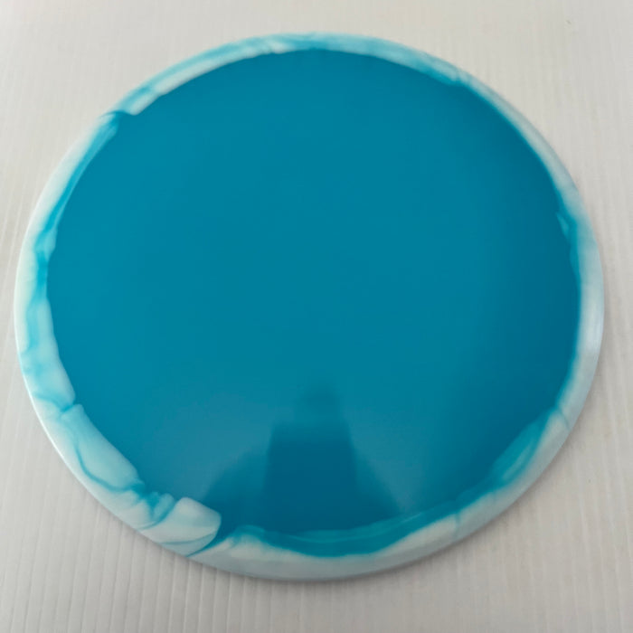 White Orbit with a Teal Plate/NO Stamp/174g
