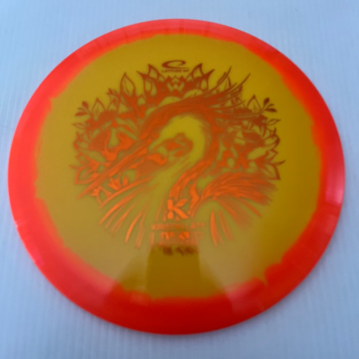 Orange Orbit with a Yellow Plate/Orange Stamp/175g