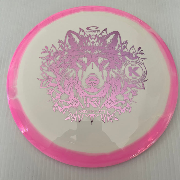 Pink Orbit/White Plate/Pink Stamp/174g