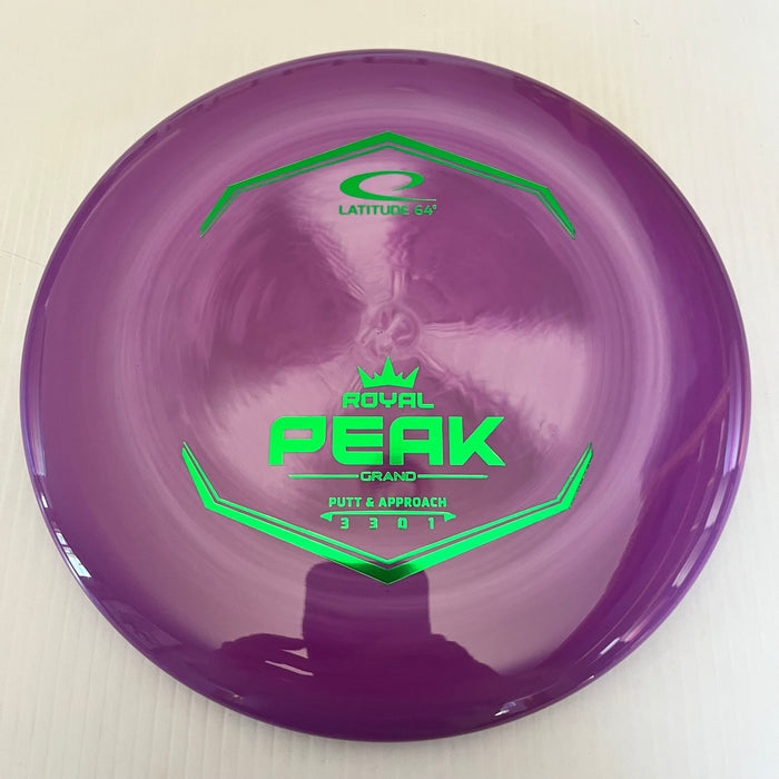 Purple & White/Green Stamp/174g