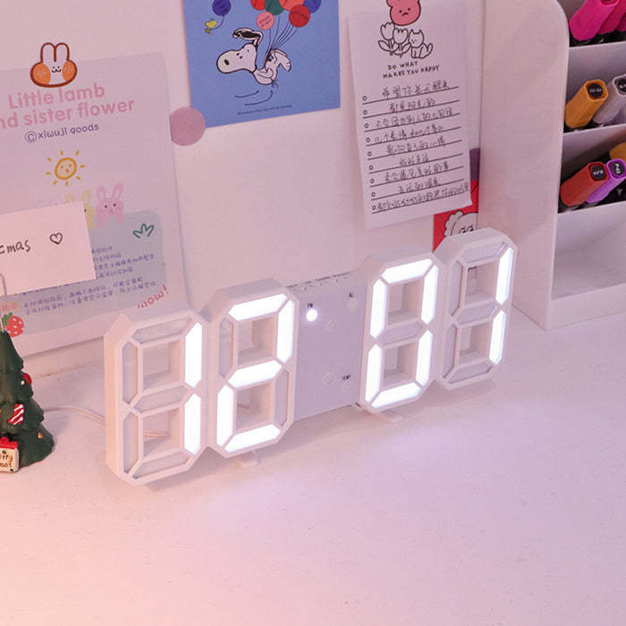 LED Numeric Digital Wall Clock