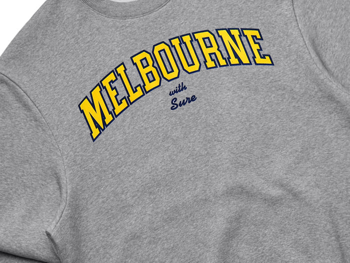 Letterman Heavyweight Crew Fleece - Athletic Heather