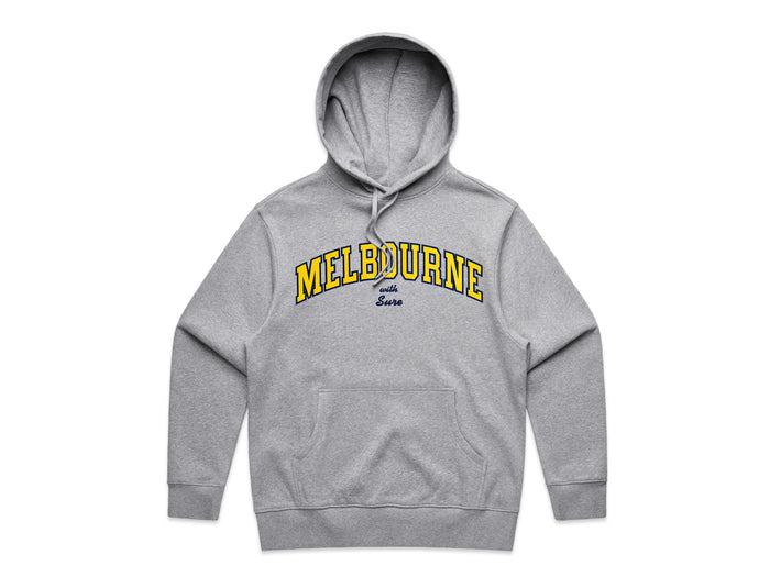 Letterman Heavyweight Hooded Fleece - Athletic Heather