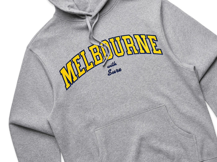 Letterman Heavyweight Hooded Fleece - Athletic Heather