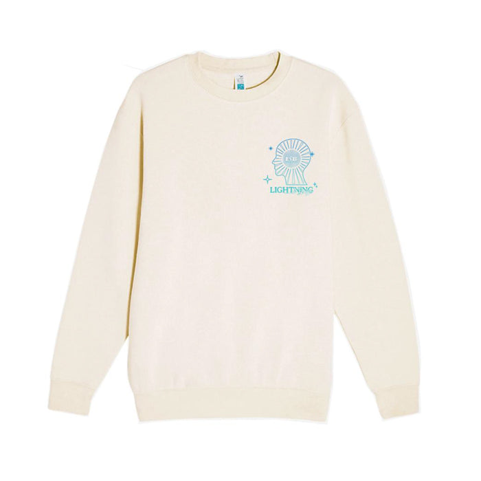 LIB 2025 Cream Gradient Crewneck