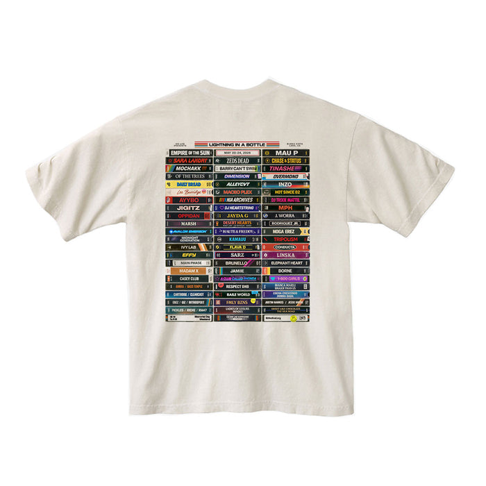 LIB 2026 Cream Line Up TEE