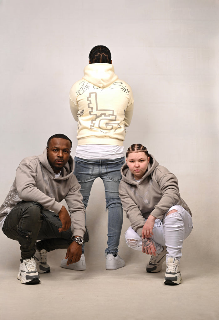 ( Life Of Sins )Guardian Figures Hoodie