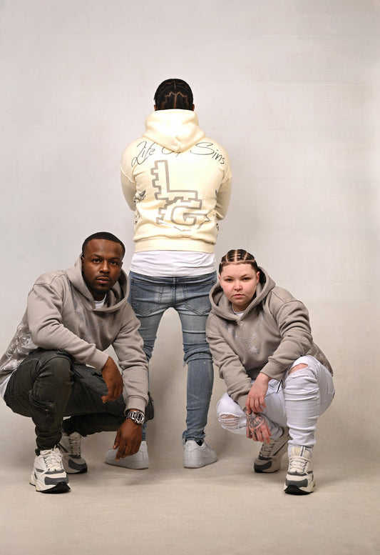 ( Life Of Sins )Guardian Figures Hoodie